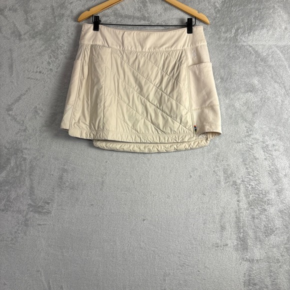 Smartwool Dresses & Skirts - Smartwool Skirt Smartloft 60 Insulated Medium Cream Hiking Winter Comfort